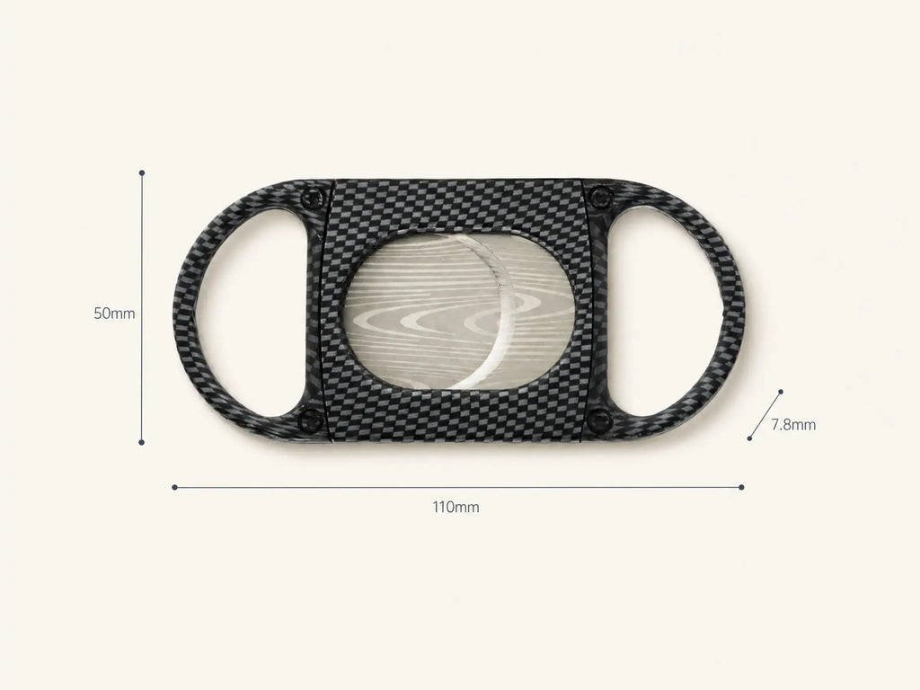 PofAsh Edge Stainless Steel Cigar Cutter.